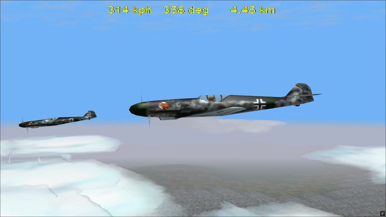 Luftwaffe Commander - Flying a Messerschmitt Bf 109