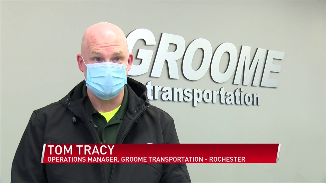 Rochester's Groome Transportation back in service
