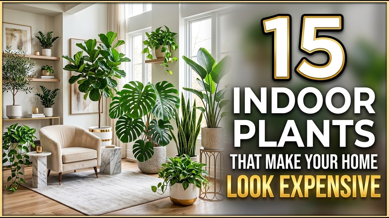 15 Indoor Plants That Make Your Home Look Expensive