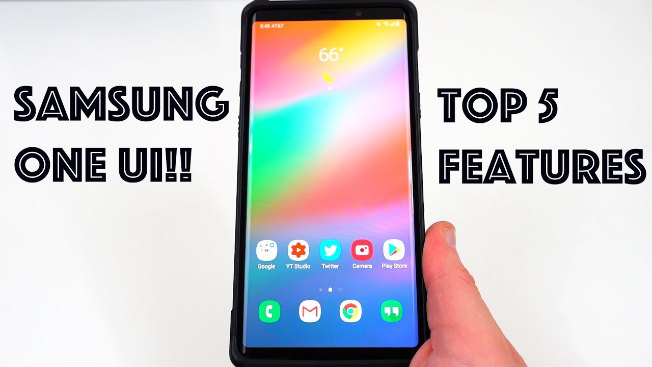 Galaxy Note 9 Samsung One UI Review: New Design in Android Pie