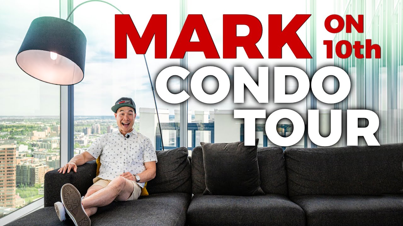 Calgary Condo | Mark on 10th Tour & Condo For Sale | See Calgary from the Rooftop Hot Tub!