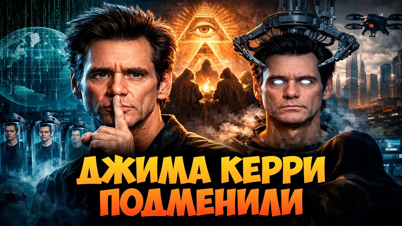 Джима Керри ПОДМЕНИЛИ! И ЭТО ПРОИЗОЙДЁТ С КАЖДЫМ! 🤯