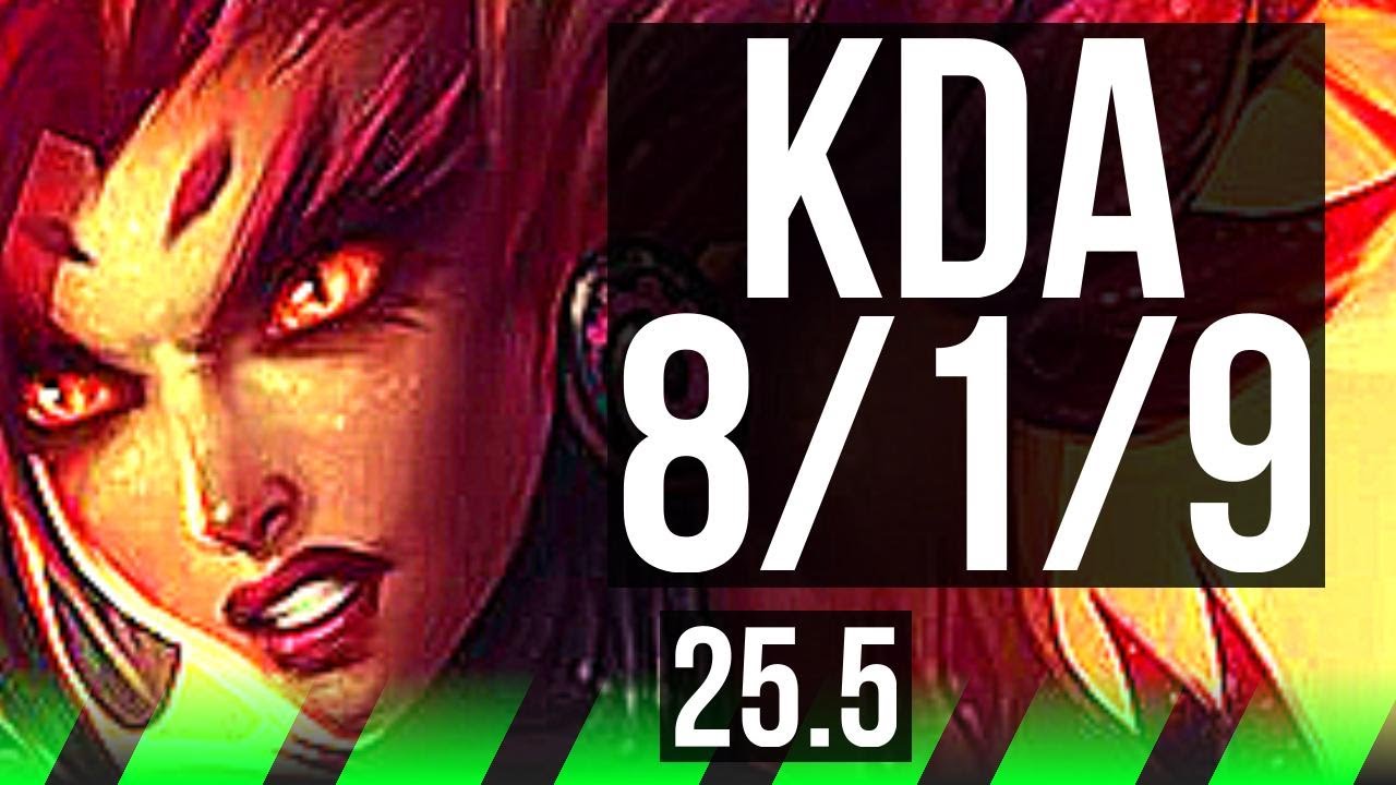 ZYRA vs DARIUS (JGL) | 8/1/9, Legendary | KR Diamond | 25.5