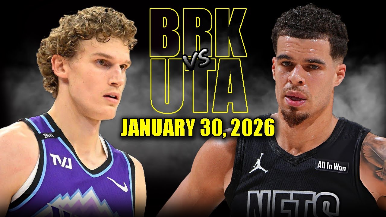Brooklyn Nets vs Utah Jazz Full Game Highlights &ndash; January 30, 2026 | NBA Season