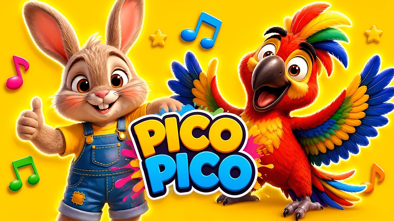 Piky Songs - Pico Pico 🦜 | (Piosenki dla dzieci)