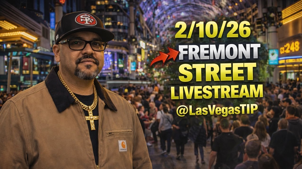 Las Vegas fremont street livestream 02/10/26