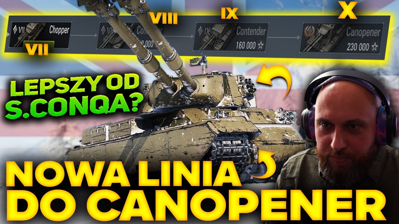 GRAMY NOWĄ LINIĄ do CANOPENER