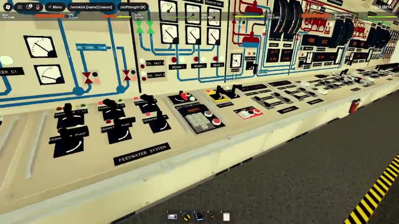 How to start up Oakridge nuclear power station in Roblox.