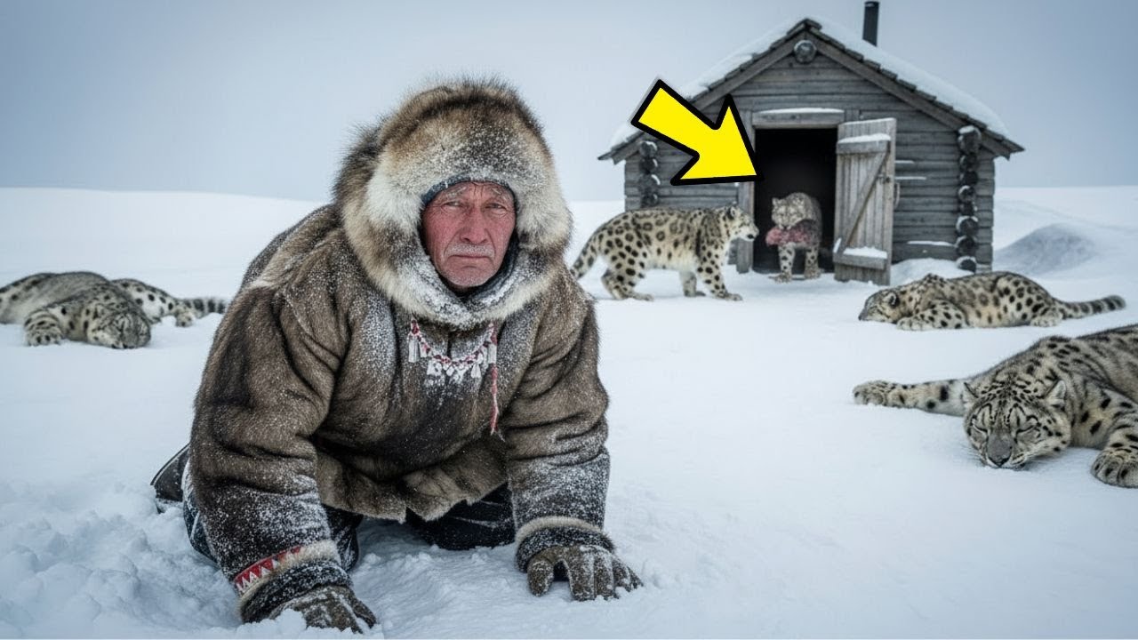 97 L starszy mężczyzna JAKUCKI stawić czoła 800 LEOPARDOM aby URATOWAĆ swoją WIOSKĘ… ale UPADA gdy …