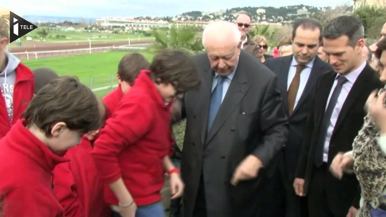Jean-Claude Gaudin en campagne - Le 23/02/2014 à 18:16