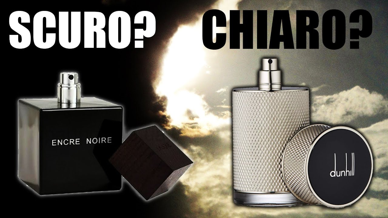 Cosa si intende con profumi chiari e scuri? | Encre Noire di Lalique e Icon di Dunhill