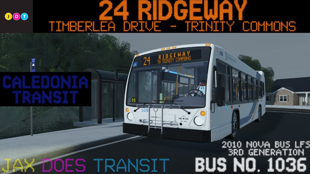 [ROBLOX] Caledonia Transit | 24 Ridgeway | 1036