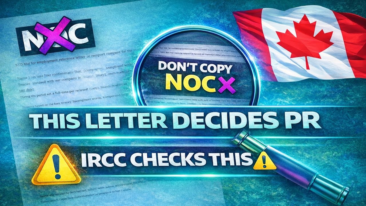 👉 Employment Reference Letter for Canada PR (IRCC Format + Sample Template)