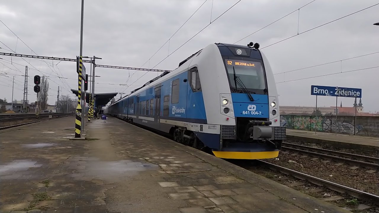 Vlaky Brno-Židenice • 7.12.2019
