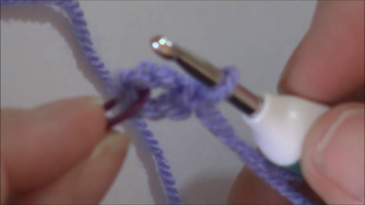 Slip-Stitch to form a ring crochet
