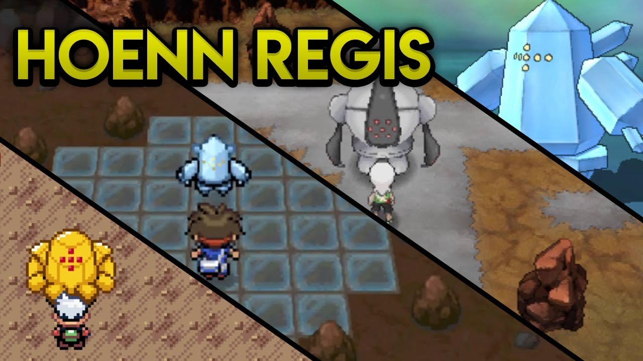 Evolution of Legendary Regi Trio - Regirock, Regice, Registeel (2003 - 2017)