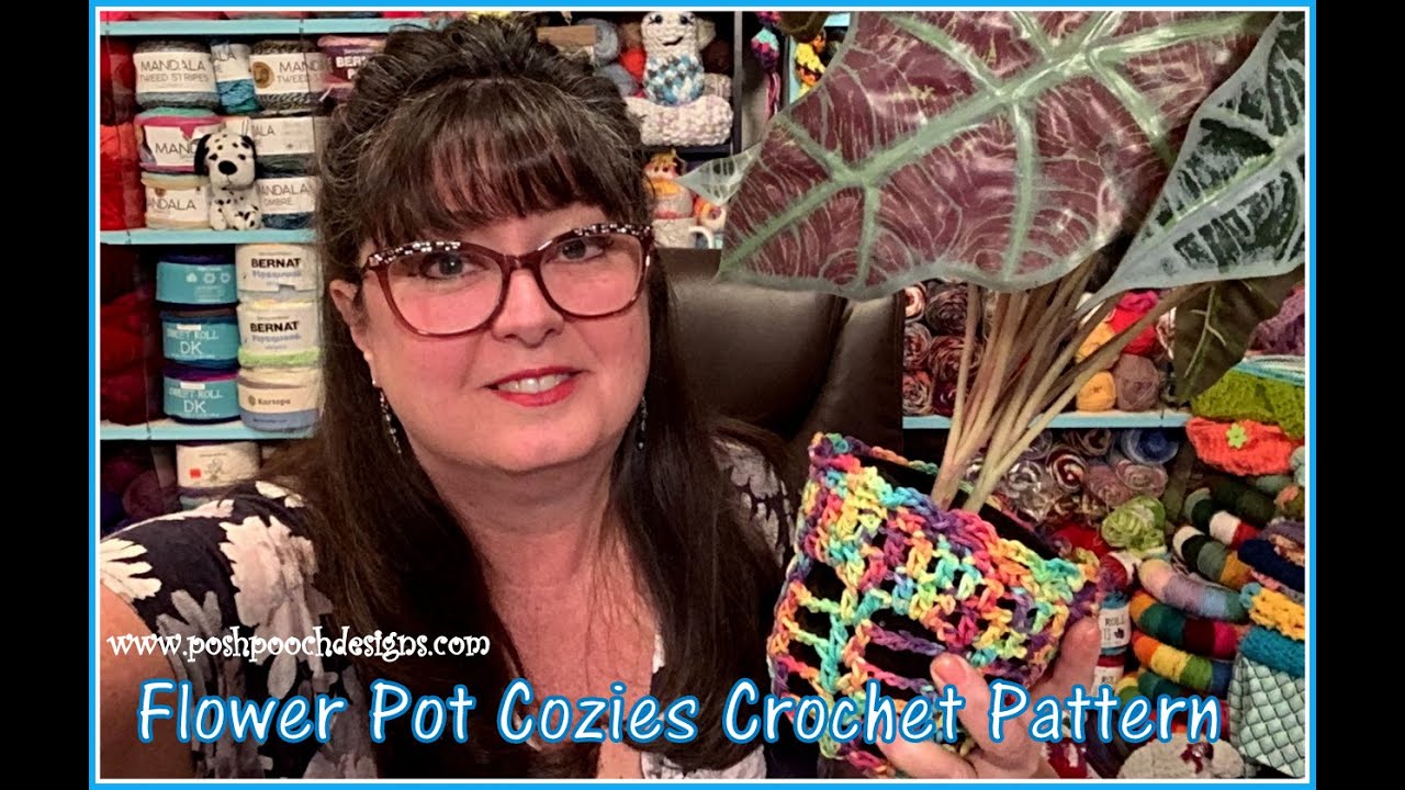 Friday Fun With Sara - Plant Cozies, My Plants And A Window Garden  #crochet #croch