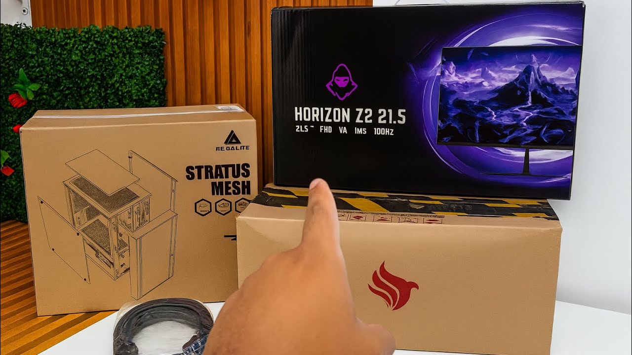 MEU PRIMEIRO PC GAMER da Pichau! Ryzen 5 5600GT 🔥
