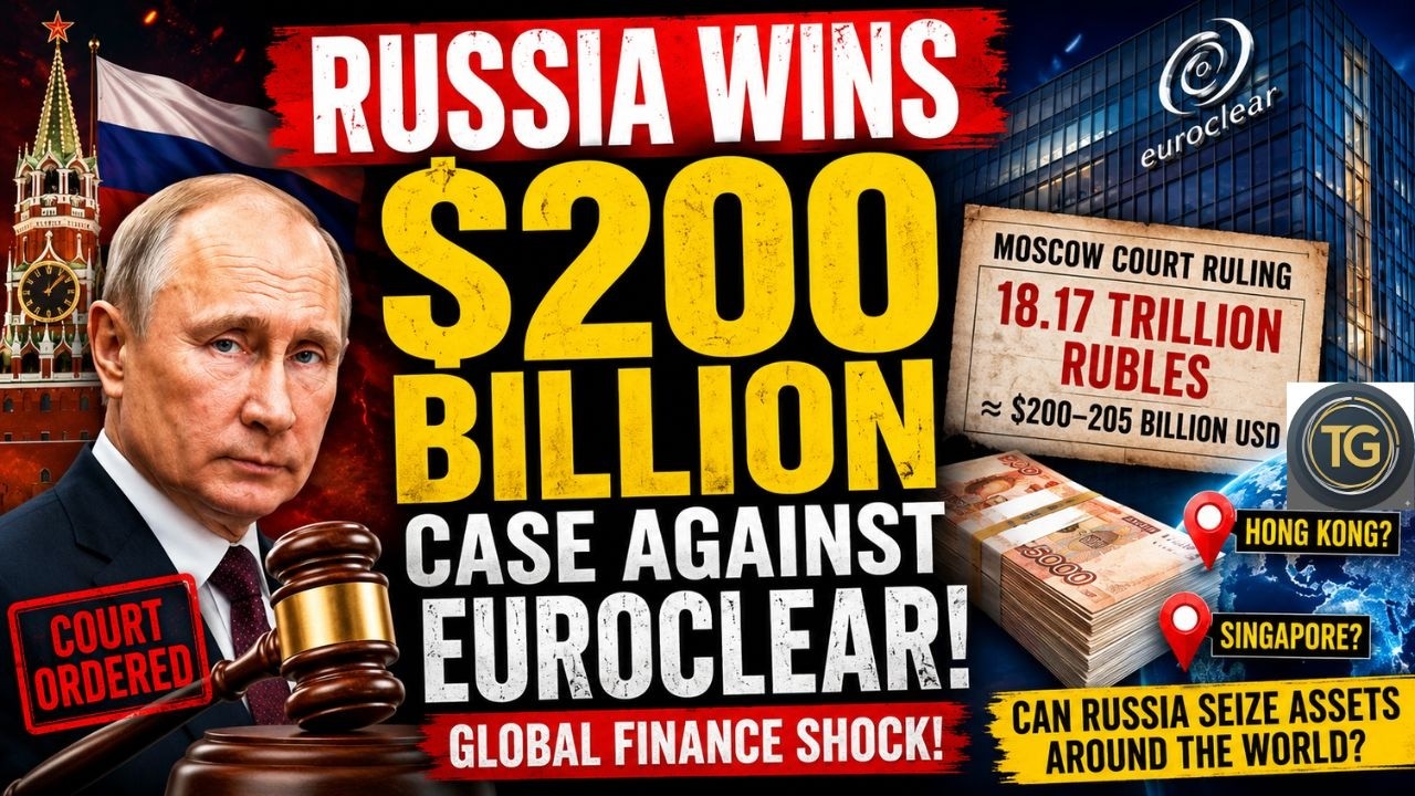 Russia&rsquo;s $200 Billion Victory Against Euroclear Could Change Global Banking Forever