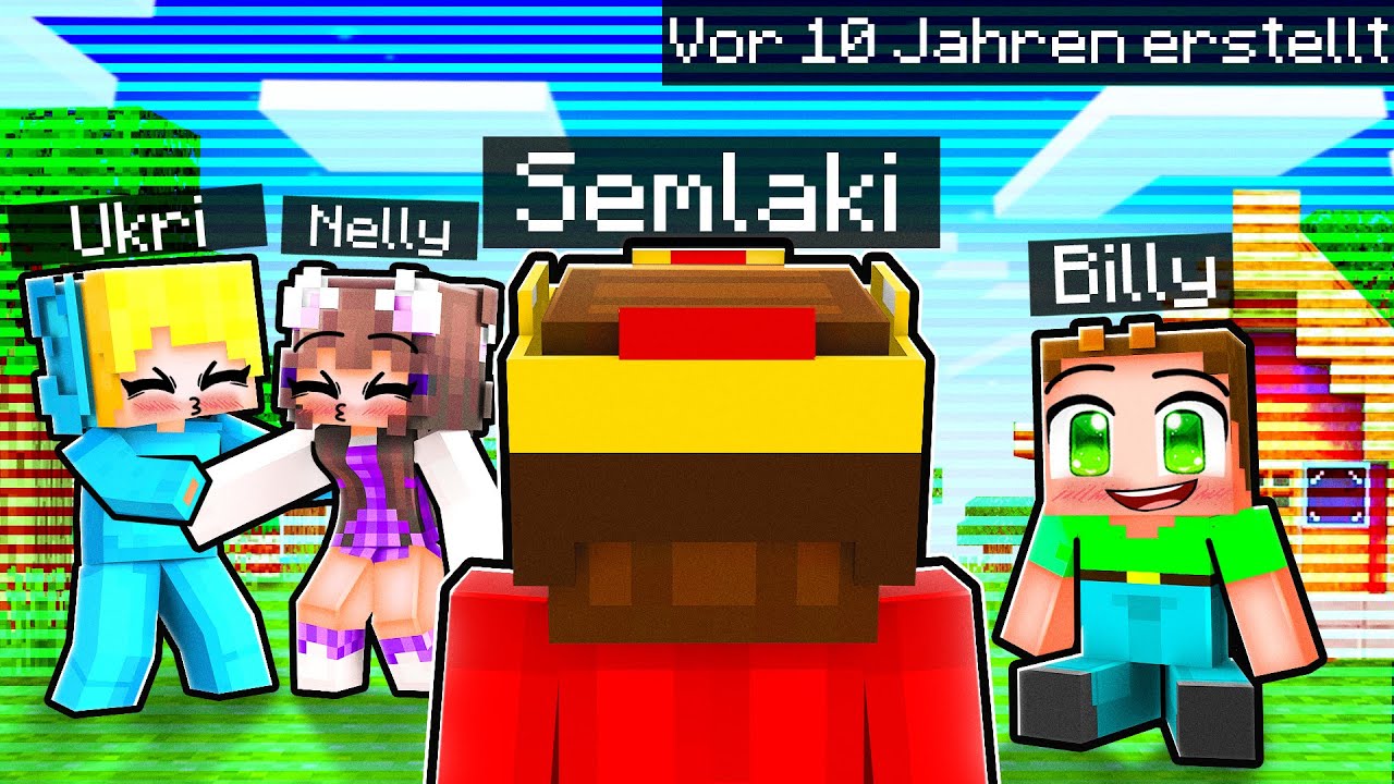 Ich habe meinen alten geheimen Minecraft-Server wiedergefunden! Das war vor 10 Jahren...