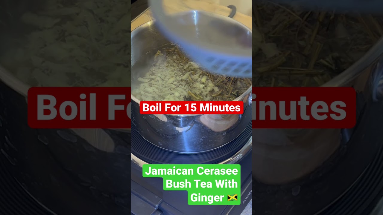 Cerasee Bush Tea with Ginger | 
