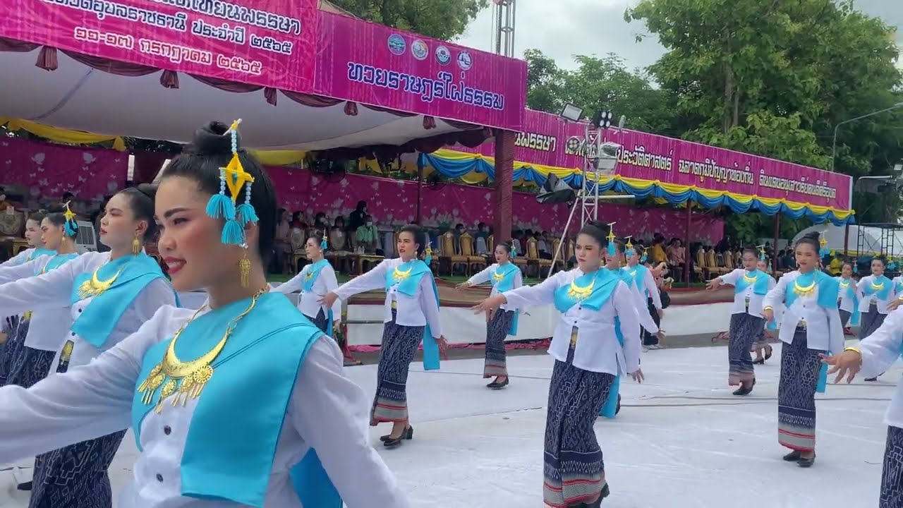 วิทยาลัยพยาบาลบรมราชชนนี สรรพสิทธิประสงค์  #แห่เทียนอุบล65