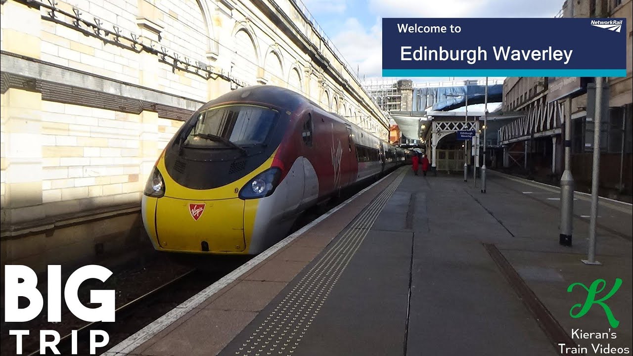 Trains at Edinburgh Waverley, ECML - 16/9/19