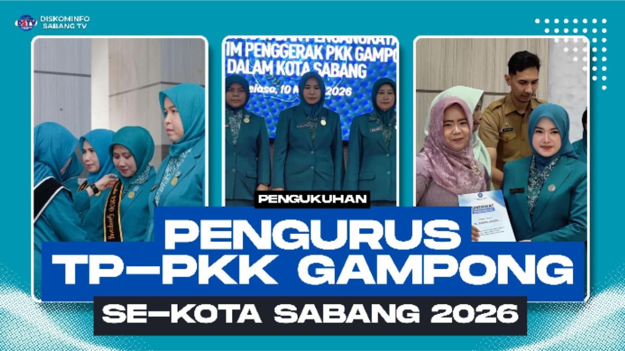 PARA KETUA TP PKK GAMPONG DIKUKUHKAN, INI HARAPAN NYA..