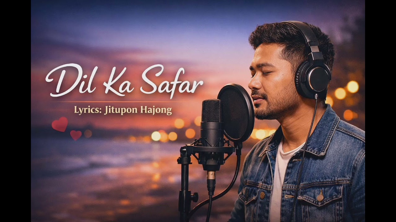  Dil Ka Safar – Heart Touching Love Song 2026 💖 | Official Hindi Love Song | Jitupon Hajong/