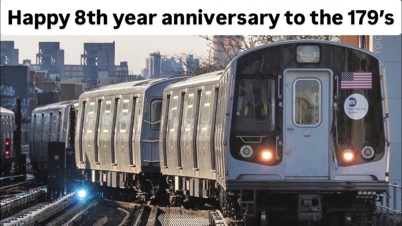 MTA NYCT: Happy 8th year anniversary to the 179’s 