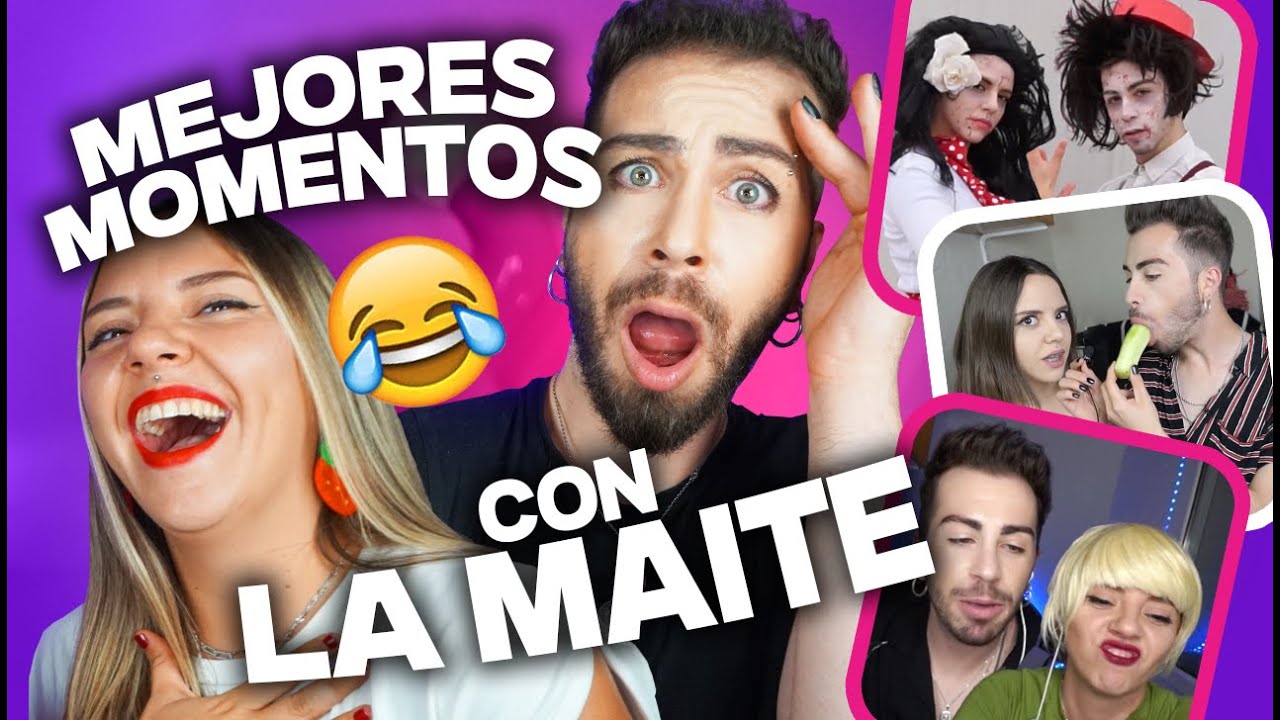 Reaccionando a los MEJORES MOMENTOS😂 con la MAITE | MALBERT