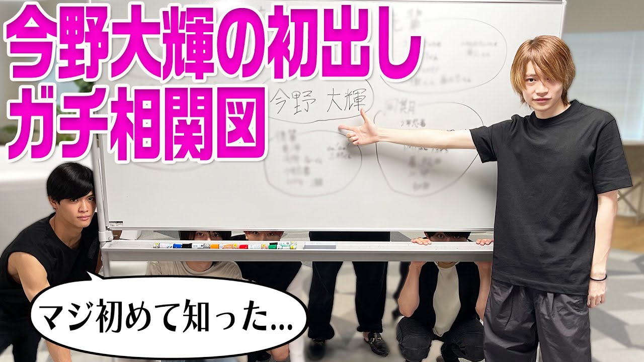 7 MEN 侍【今野大輝の相関図】ミステリアスなアイドルの人間関係とは…