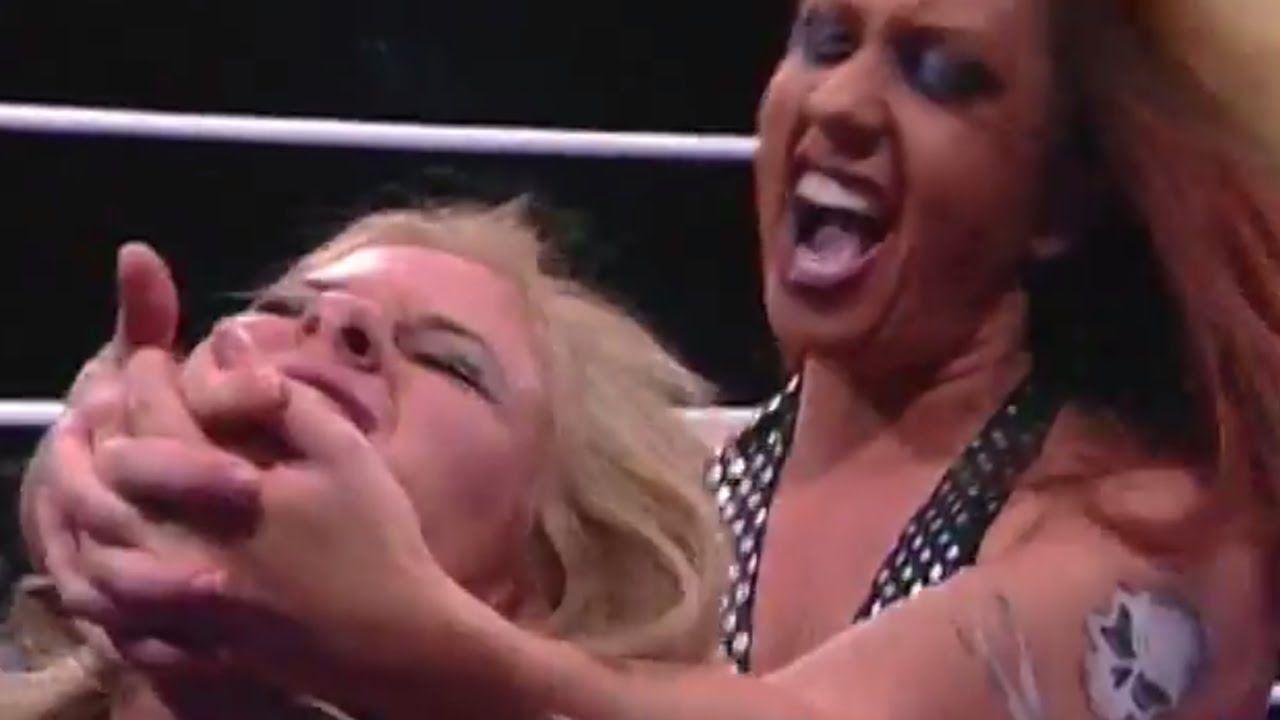 Lana & Patti vs Ice Cold & Poison Part 3 - WOW Flashback
