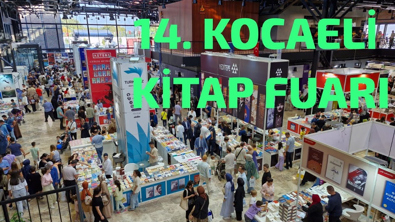 14  Kocaeli Kitap Fuarı Açıldı...