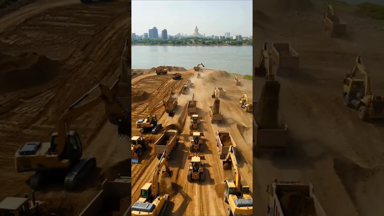 Amaravati Flood Wall &ndash; 2,940,000,000 Rupees | Krishna Retaining Wall  #amaravati #viral #reels #news