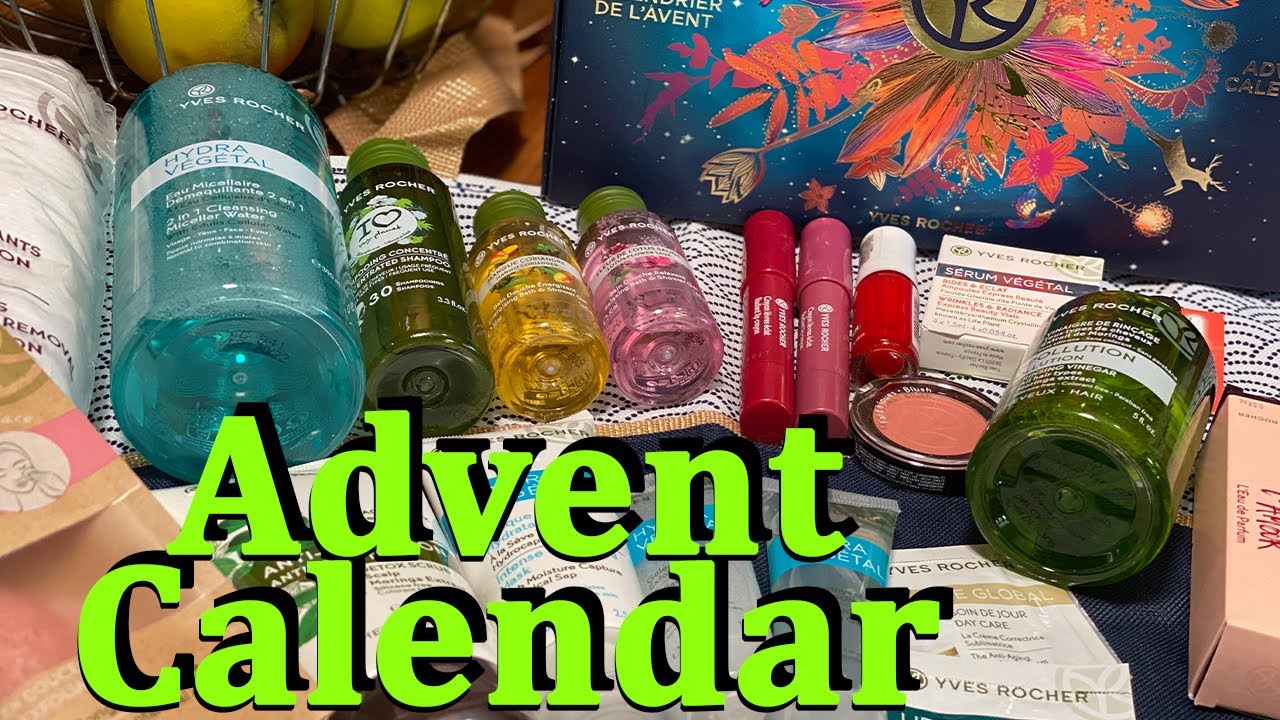 Что там внутри??? Я была приятно удивлена!  [Advent calendar. YVES ROCHER]  helene mordseed