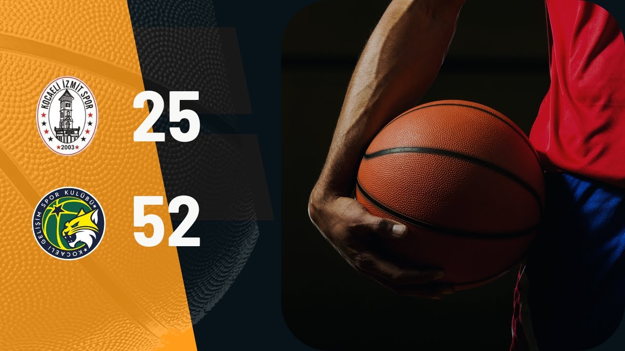İZMİT SPOR - GELİŞİM SPOR  U12 A LİGİ BASKETBOL GRUP MAÇI