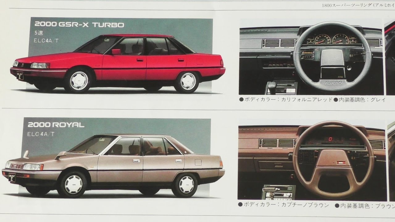 旧車カタログ 昭和５８年 三菱  ギャランΣ シグマ GSR Xターボ