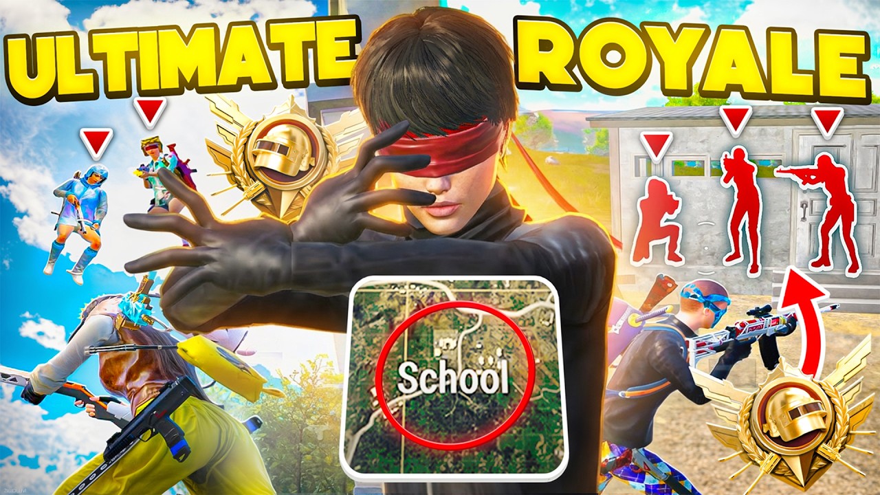 التميت رويال أقوى الفايتات في عمائر سكول‼️ULTIMATE ROYALE STRONG FIGHTS IN SCHOOL BUILDINGS