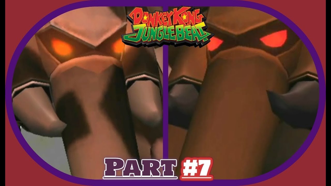 Donkey Kong Jungle Beat-Part 7 | Twin Tusk Tussle |