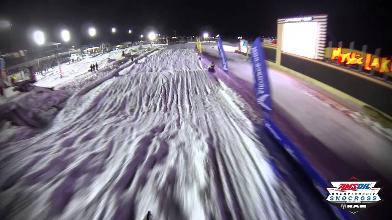 Kody Kamm #53 Polaris GoPro Lap | AMSOIL Championship Snocross