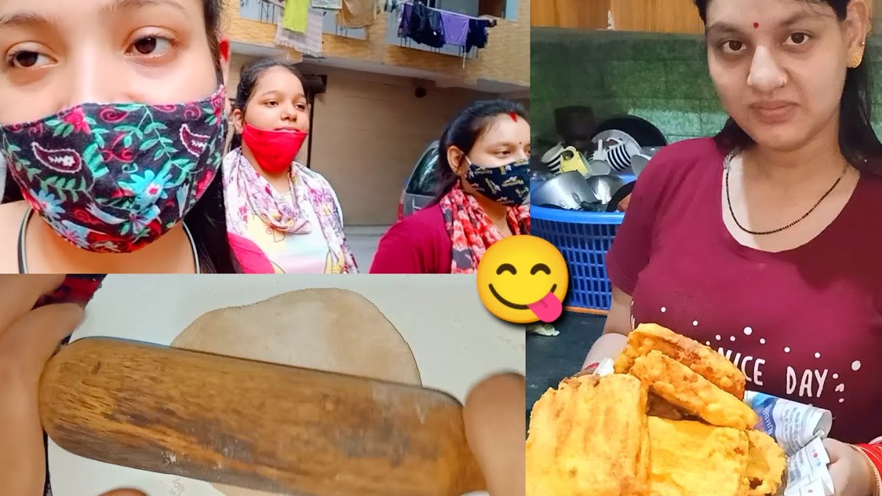 First Time Banaye Bread Pakode 😋 Bap re bhot kha liya