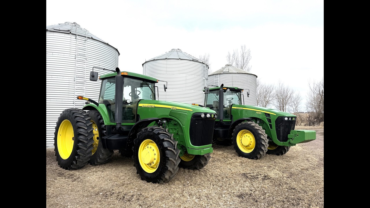Трактор John Deere 8120 2004 года выпуска продан сегодня за рекордную цену на сельскохозяйственно...