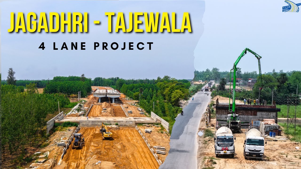 Yamunanagar-Tajewala | 4 Lane Project | May 2025 #detoxtraveller