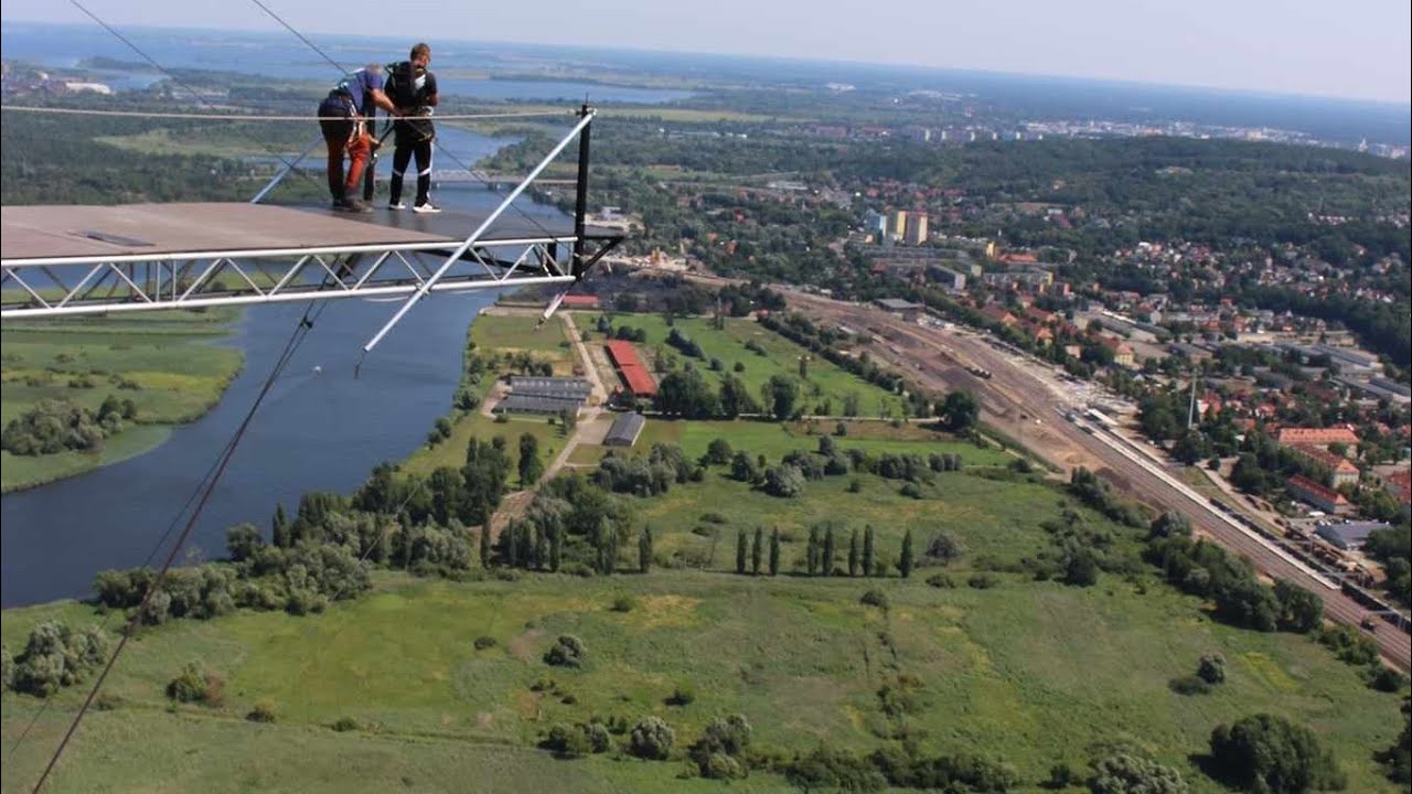 Dream Jump Big Tower 252 m w Szczecinie (15.07.2023)