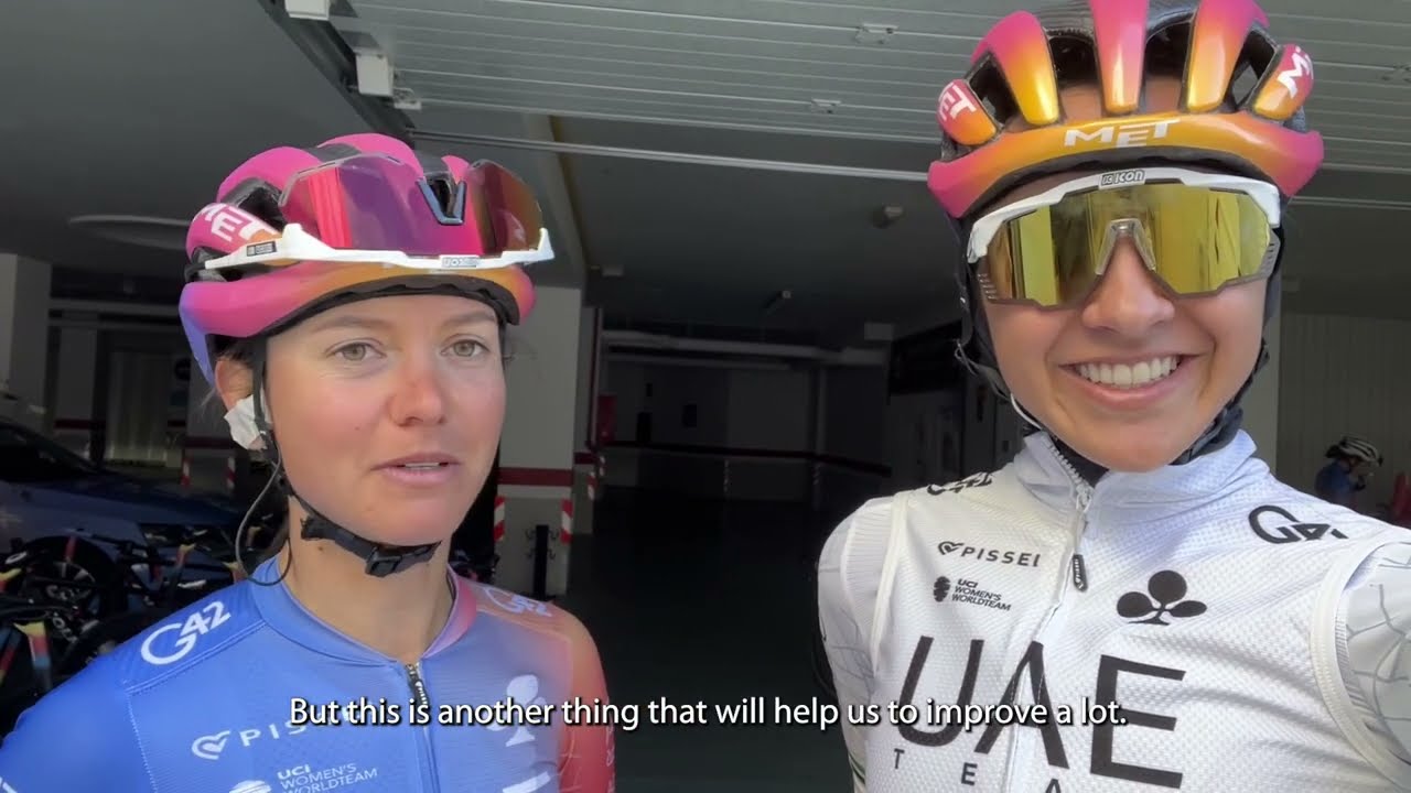 Erica Magnaldi explain how is a climbing session during training camp