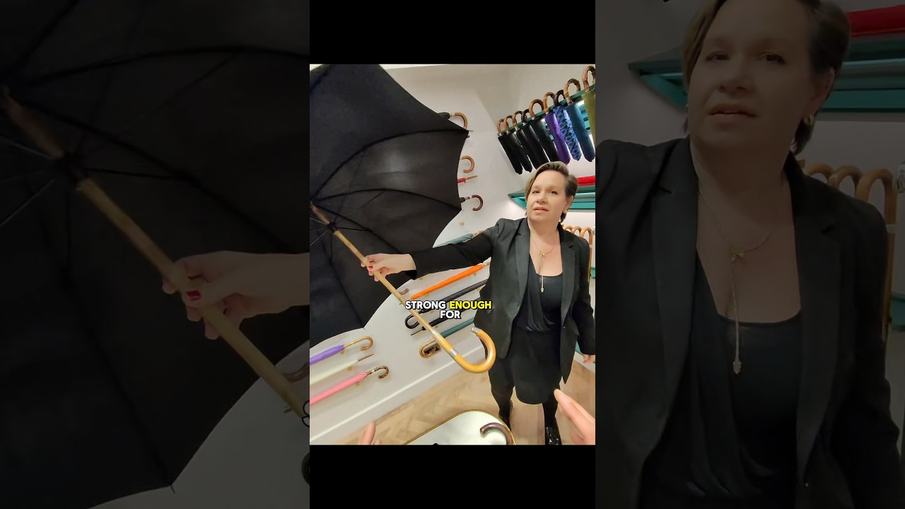 Buying the most expensive umbrella in London #socialexperiment #social #luxury #buying #umbrella
