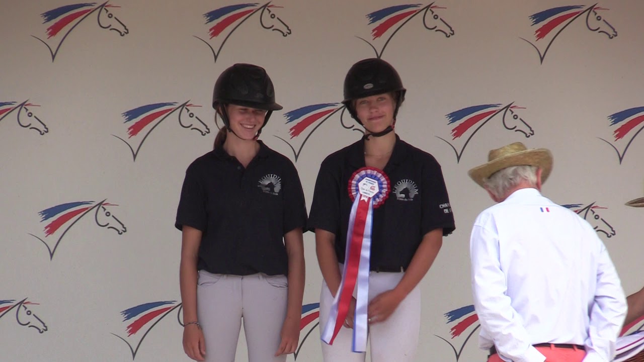 Remise des Prix GOF 2019 - Ride and run Club Poney Elite duo mixte