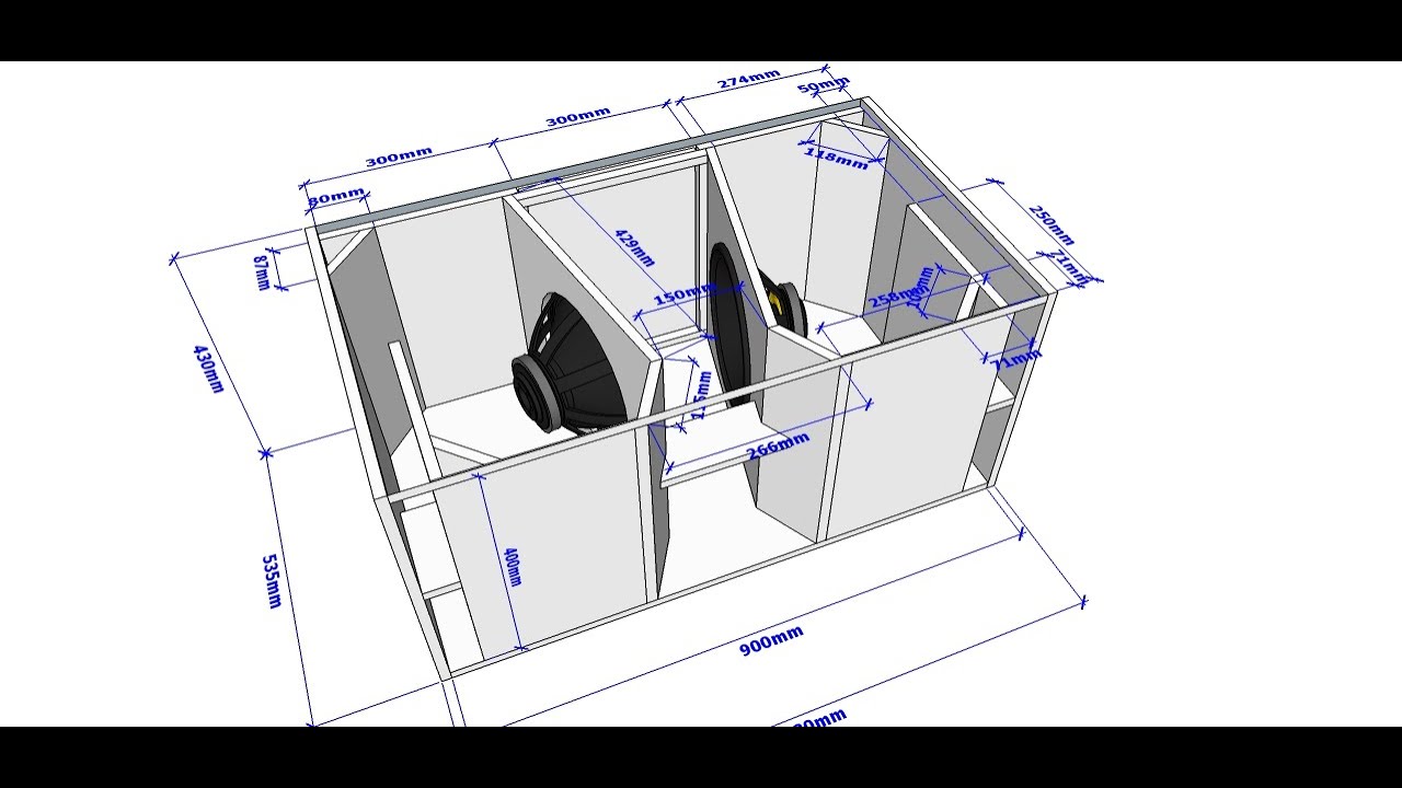 [PLAN] ALPHA NOXO 12 INCH SUBWOOFER BOX | SUBWOOFER TEST | DUAL 12