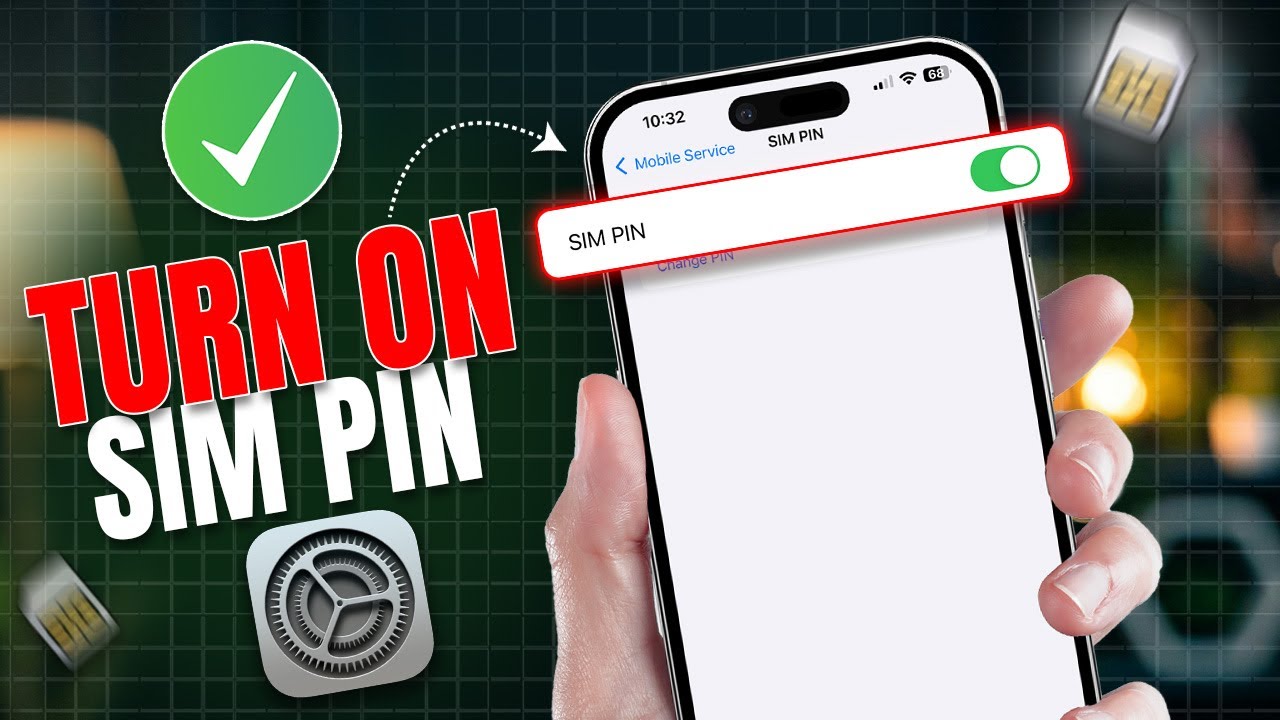 How to Turn On/Set Up SIM PIN on iPhone | Secure Your SIM Card